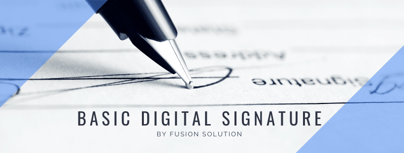 basic digital signature