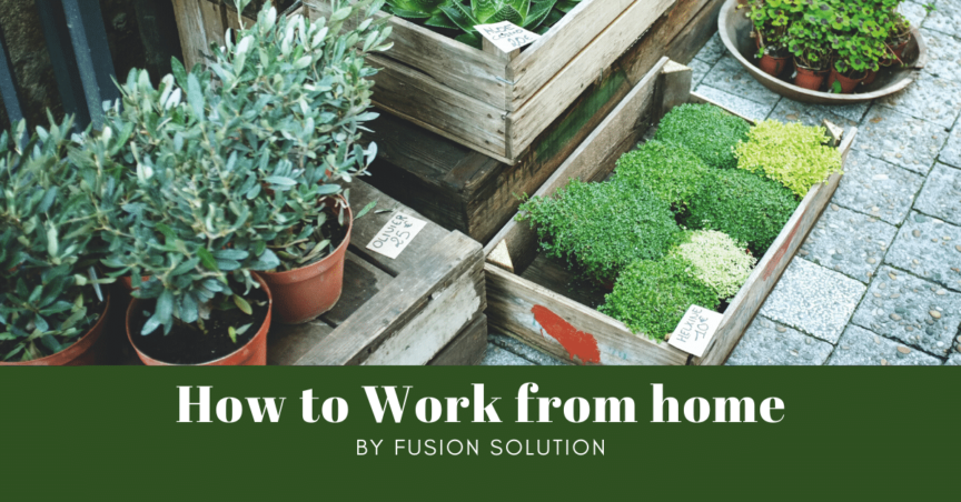 How to Work from home