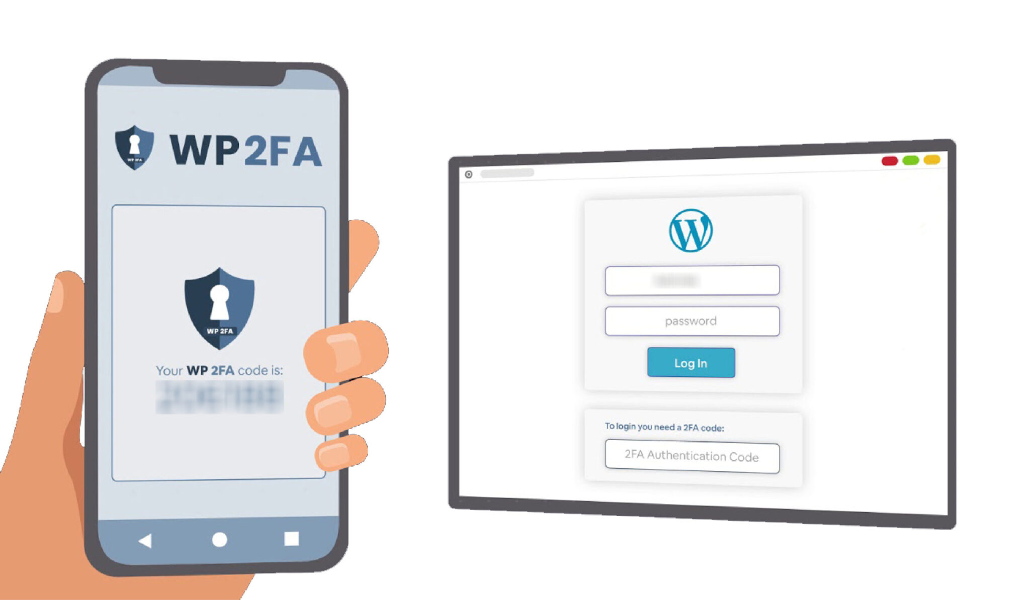 2 factor authentication in wordpress