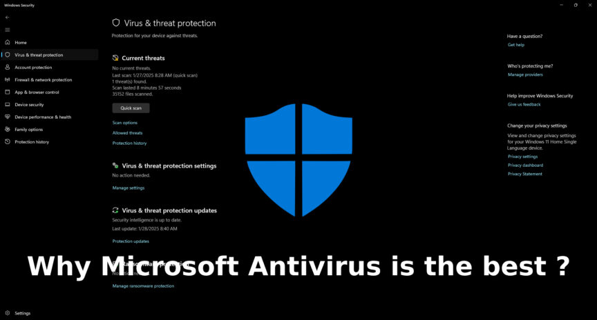 Why Microsoft Virust is the best Why Microsoft Virust is the best