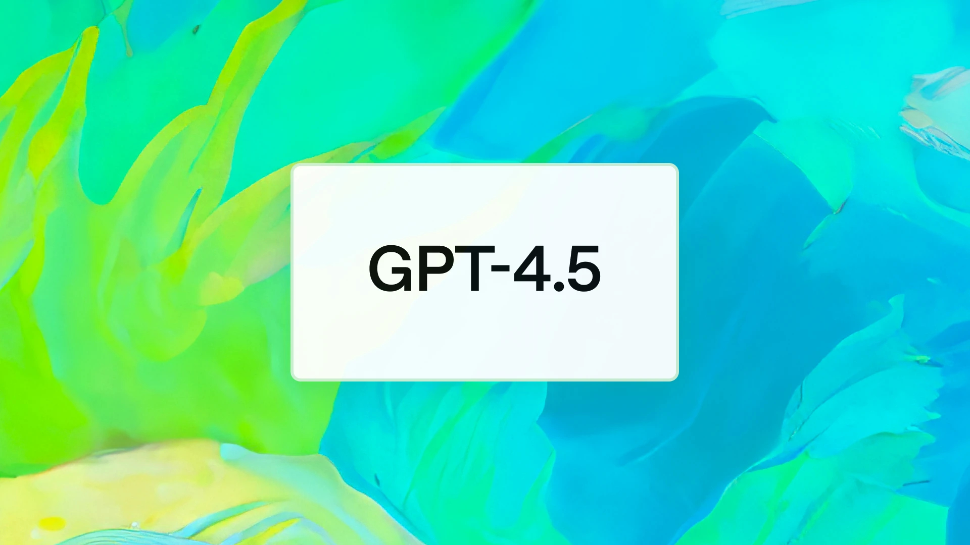 GPT-4.5 new model