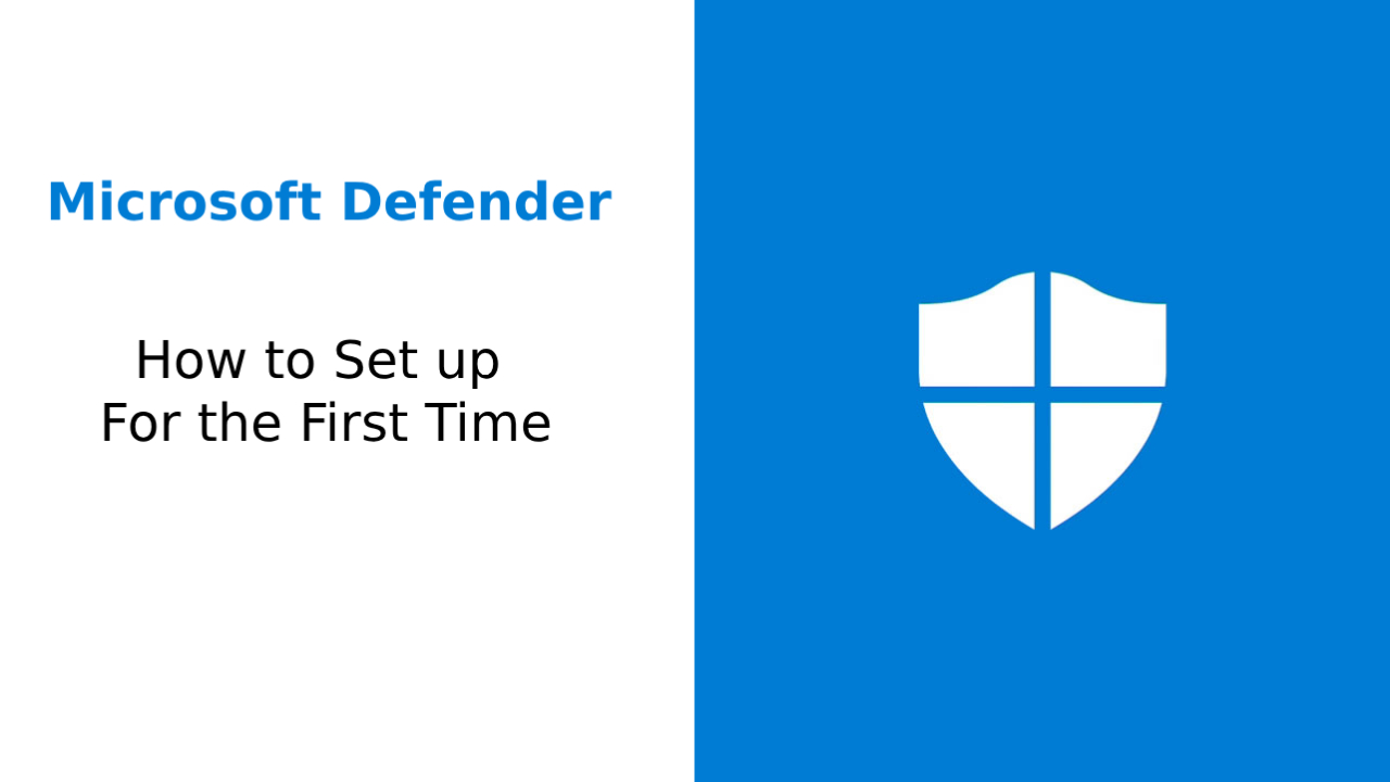 Set up Microsoft Defender