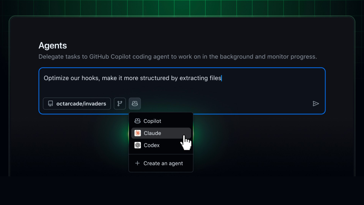 Claude and Codex in GitHub
