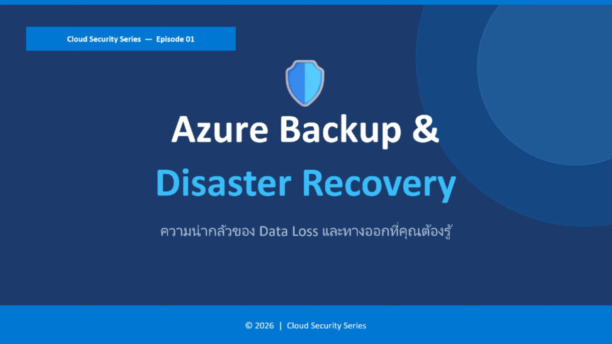 Azure Backup & Recovery Azure Backup & Recovery