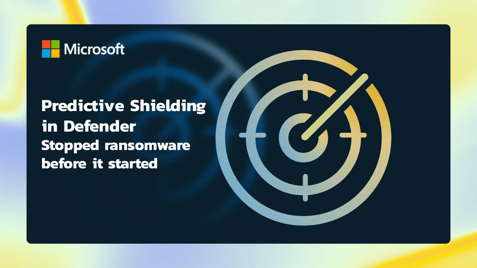 Predictive shielding in Defender