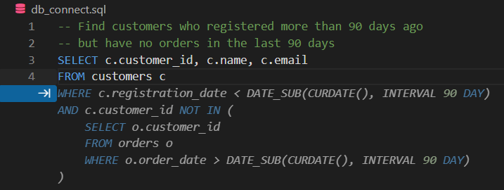 02 Writing and improving SQL queires
