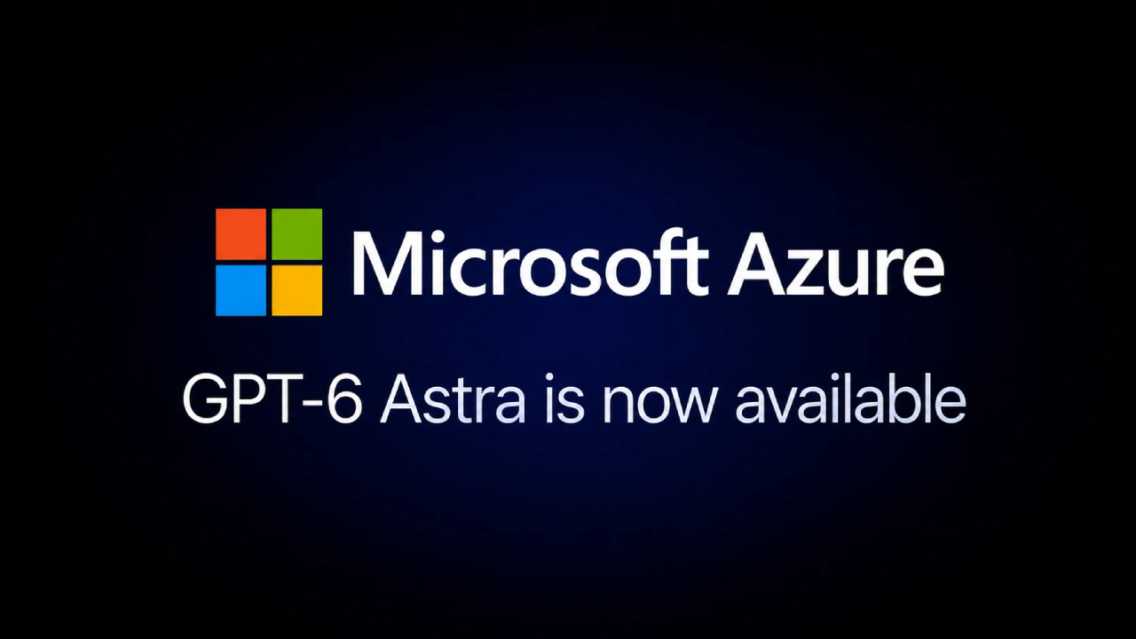 GPT-6 Astra in Microsoft Foundry