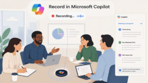Record in Microsoft Copilot