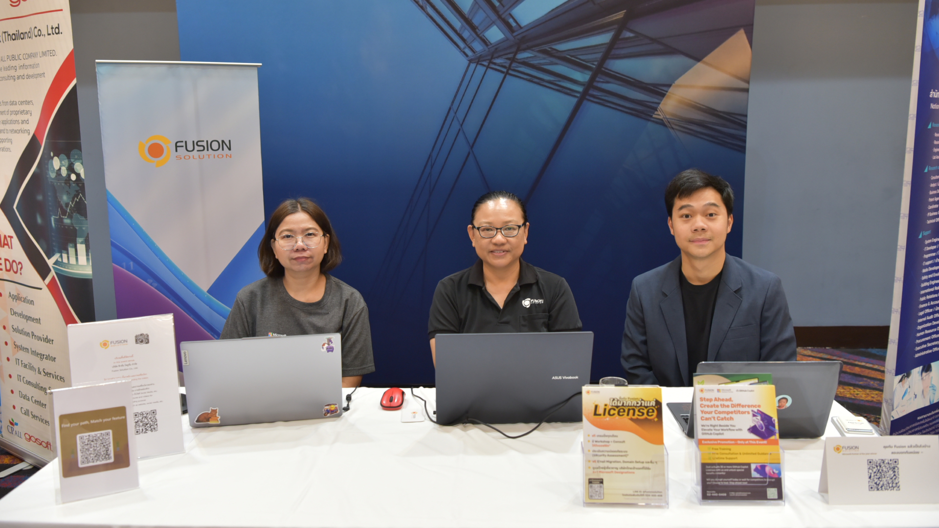 fusion at DPST Job Fair