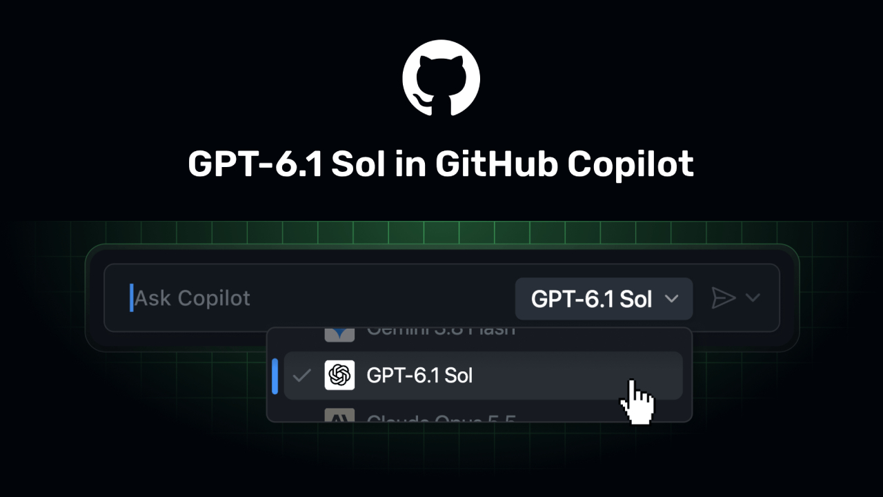GPT-6.1 Sol in GitHub Copilot