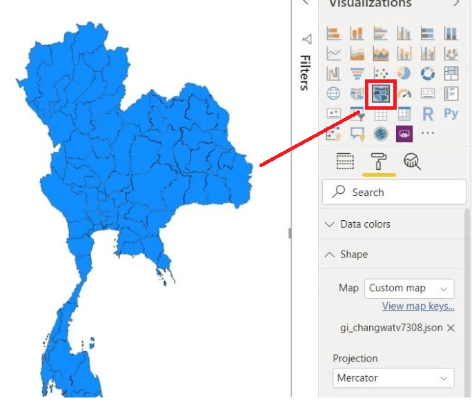 แผนที่ประเทศไทย