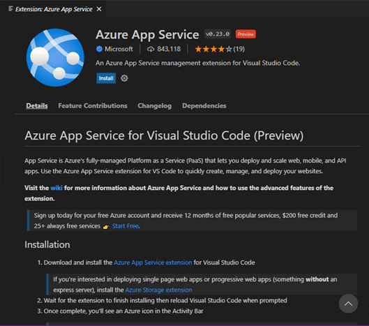 Azure App Service 