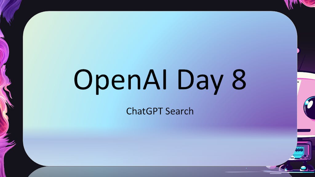 OpenAI Day 8 Search
