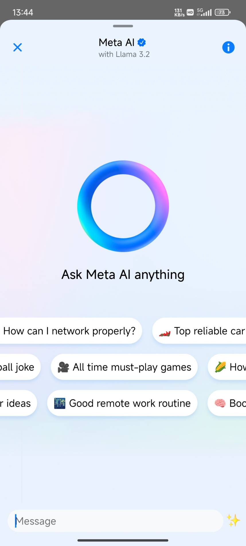 ai in messenger