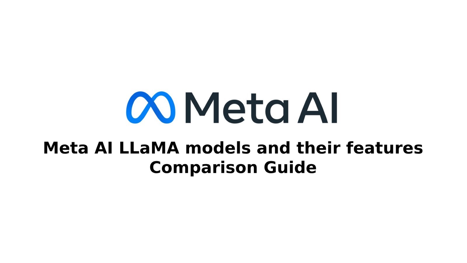 Meta AI LLaMA Models