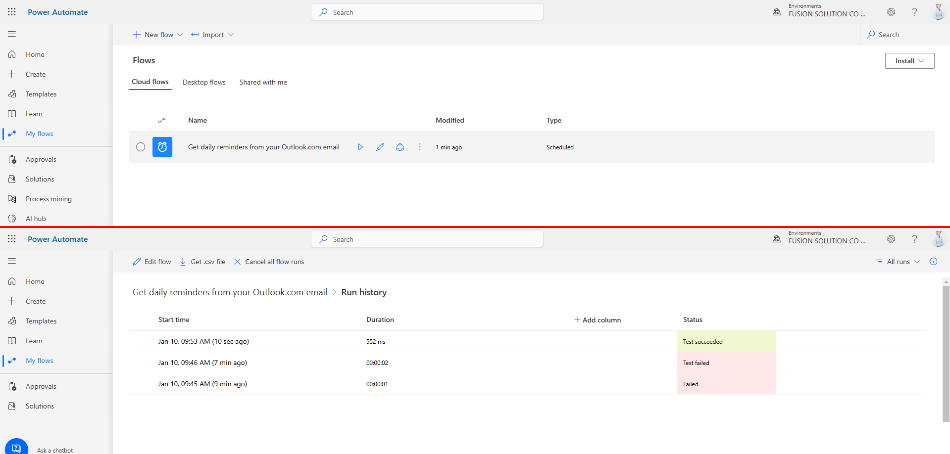 step 6 save Automate