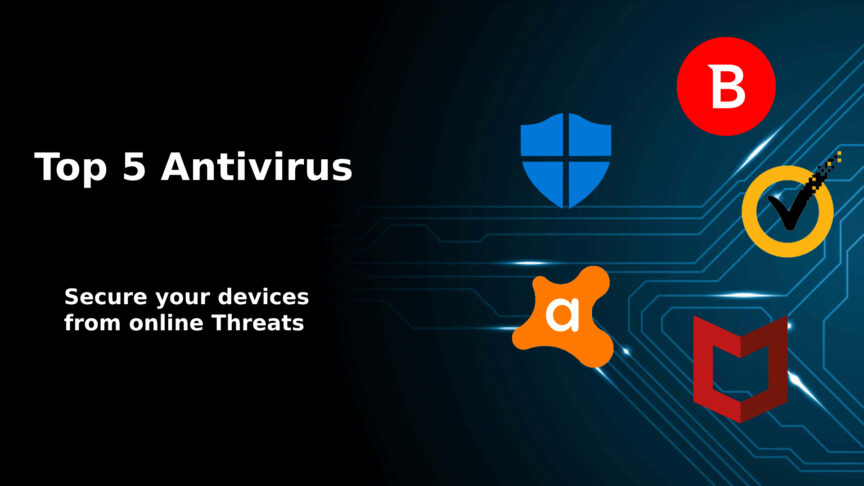 5 โปรแกรมป้องกันไวรัส