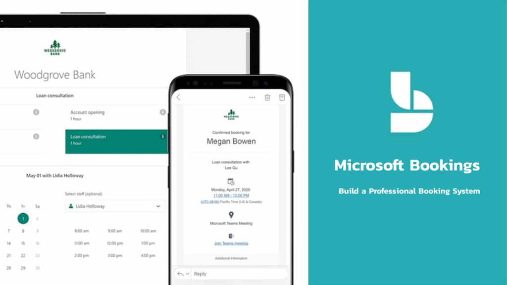 booking system with Microsoft Bookings