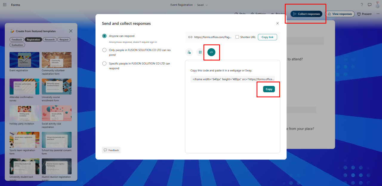 Get the Embed Code