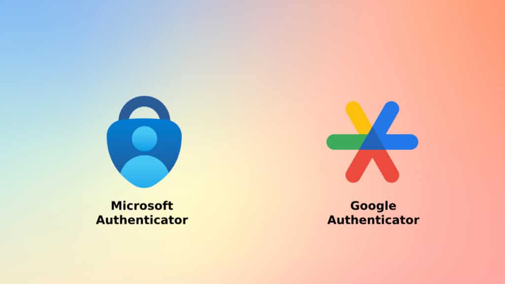 Microsoft Authenticator and Google Authenticator