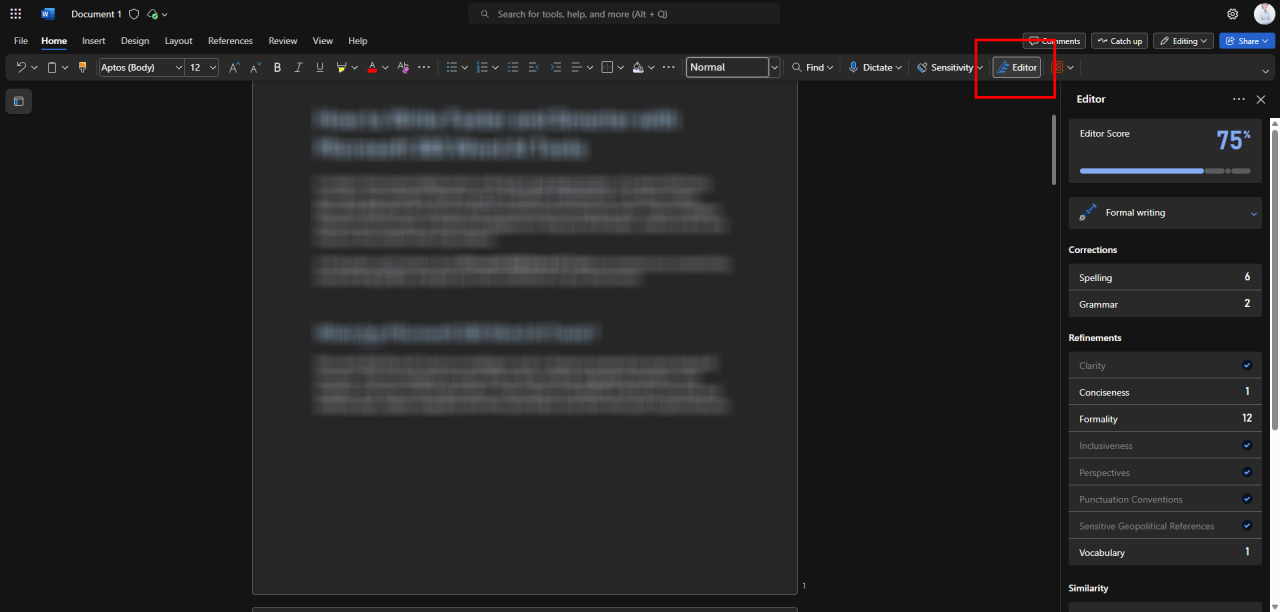 Microsoft Editor