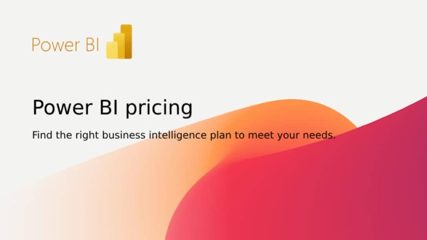 Power BI Plan Pricing