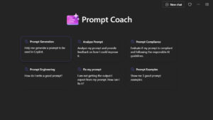 Prompt Coach Copilot Agent