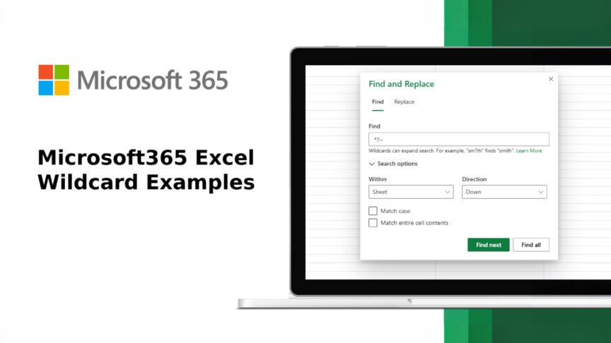 Wildcard in Microsoft365 Excel Wildcard in Microsoft365 Excel