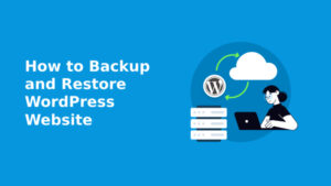 backup and restore WordPress Website