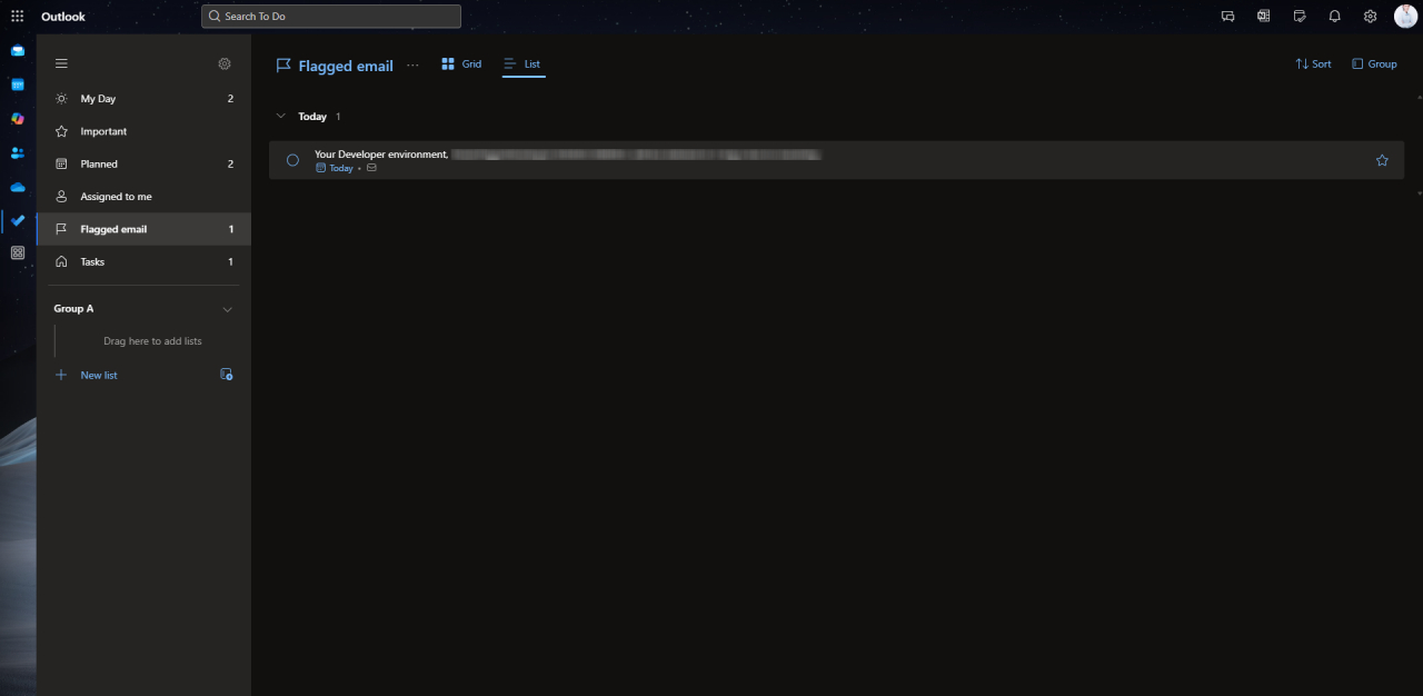step 1 flag email