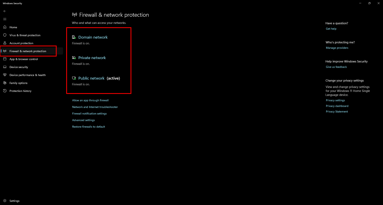 step 4 firewall