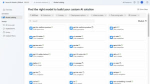 Azure AI Foundry Models