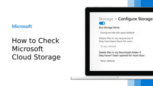 Check Microsoft Cloud Storage
