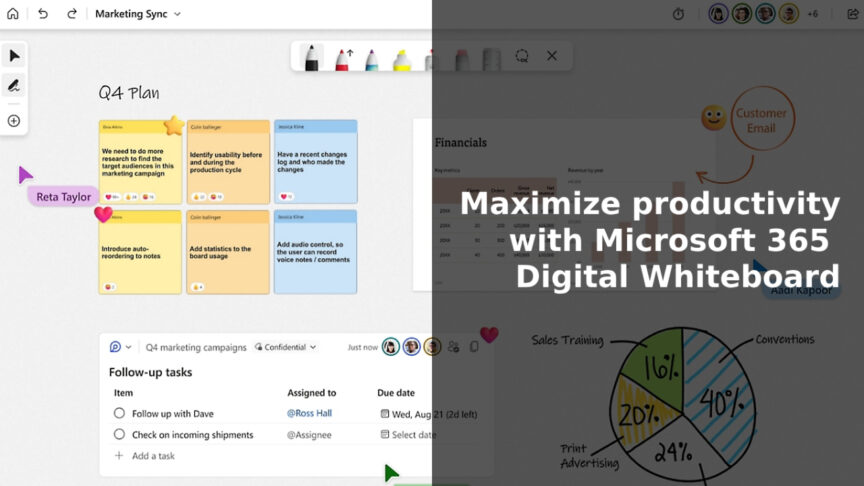 เพิ่มประสิทธิภาพการทำงานด้วย Microsoft Whiteboard