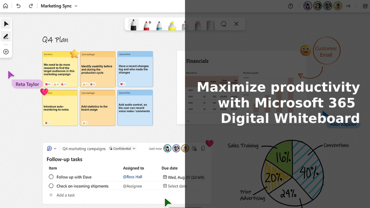 เพิ่มประสิทธิภาพการทำงานด้วย Microsoft Whiteboard