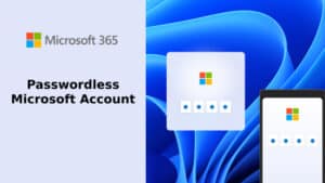 Passwordless Microsoft Account