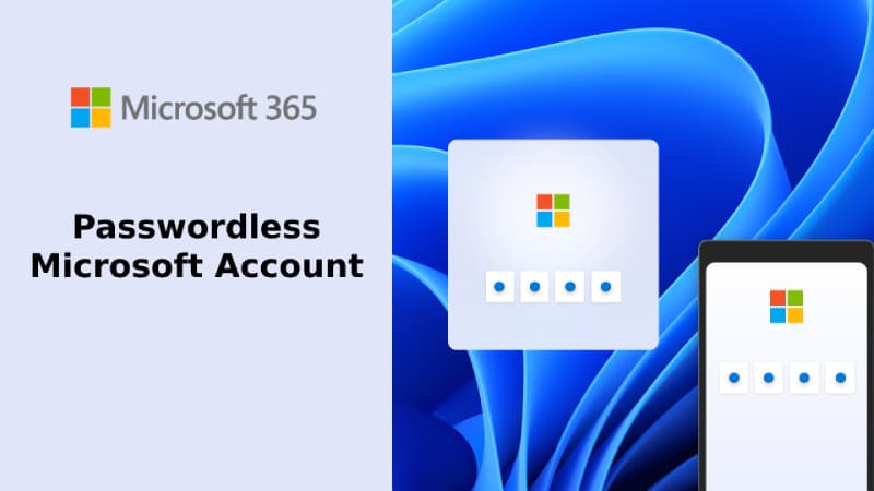 Passwordless Microsoft Account