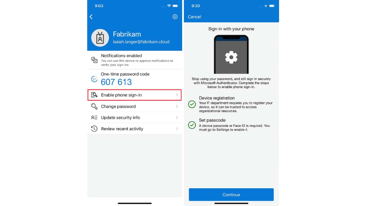 microsoft authenticator