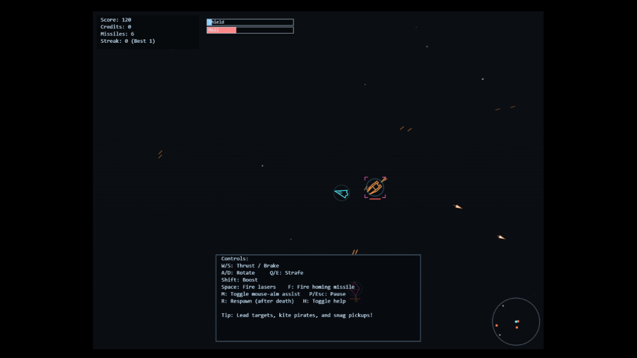 Outer space game