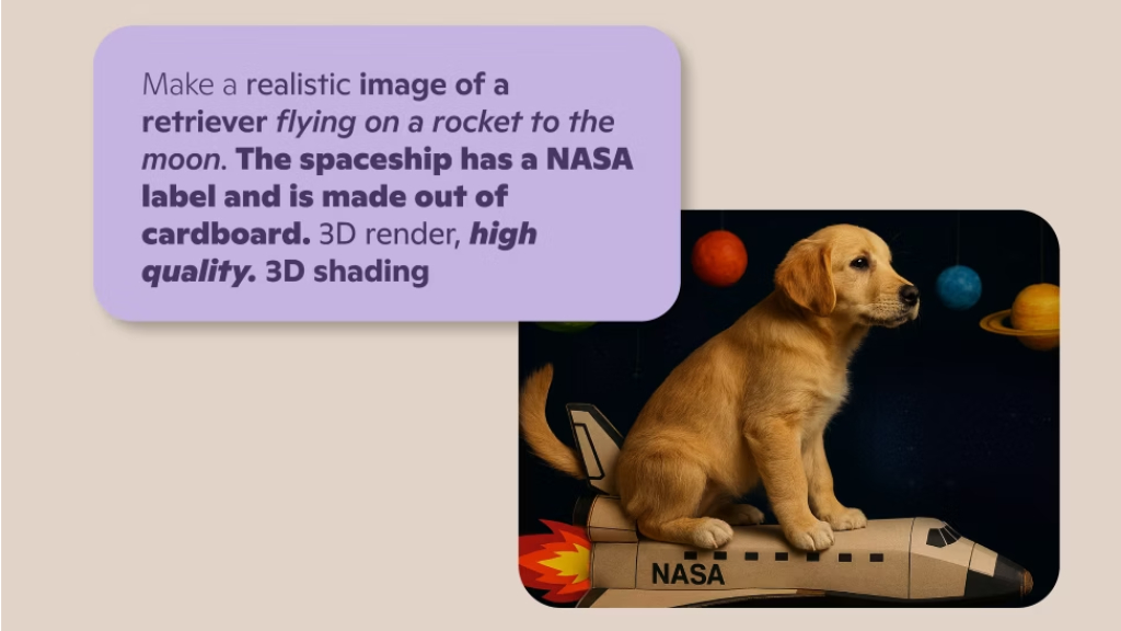 MSFT-Realistic-dog-flying-to-the-moon-on-cardboard