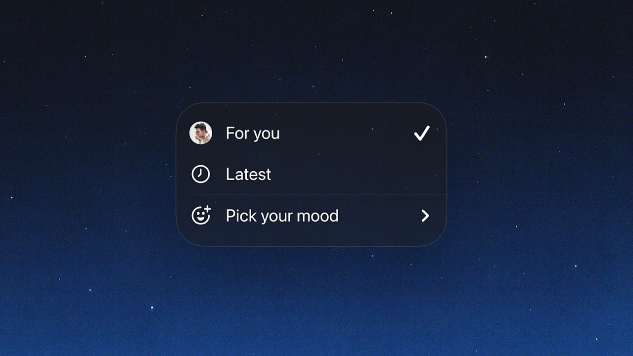 Sora feed Philosophy