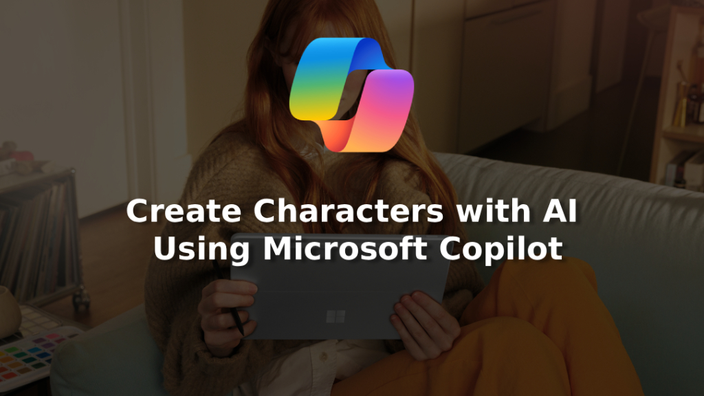 create characters with AI