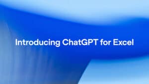 ChatGPT for Excel
