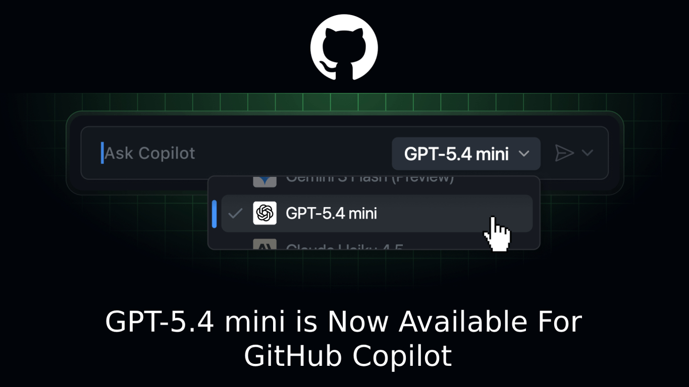 GPT-5.4 mini in GitHub Copilot