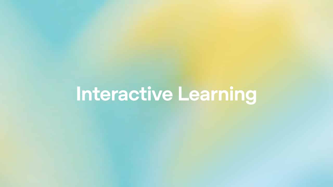 Interactive Learning
