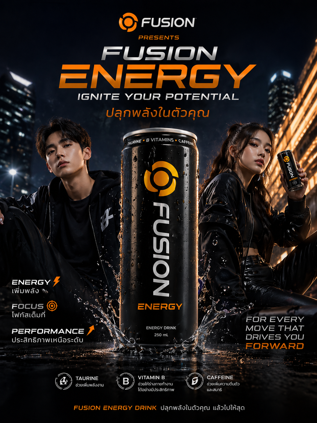 Fusion Energy Drinks