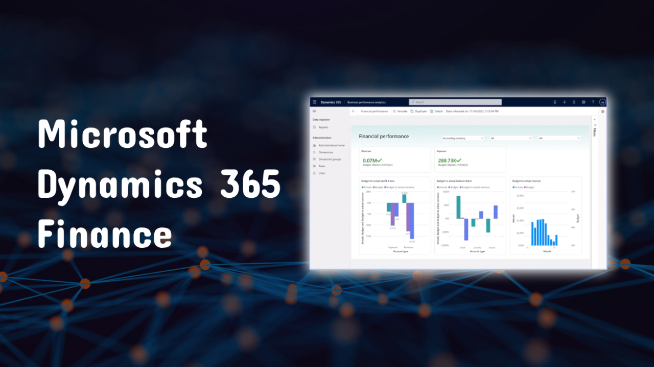 Microsoft Dynamics 365 Finance